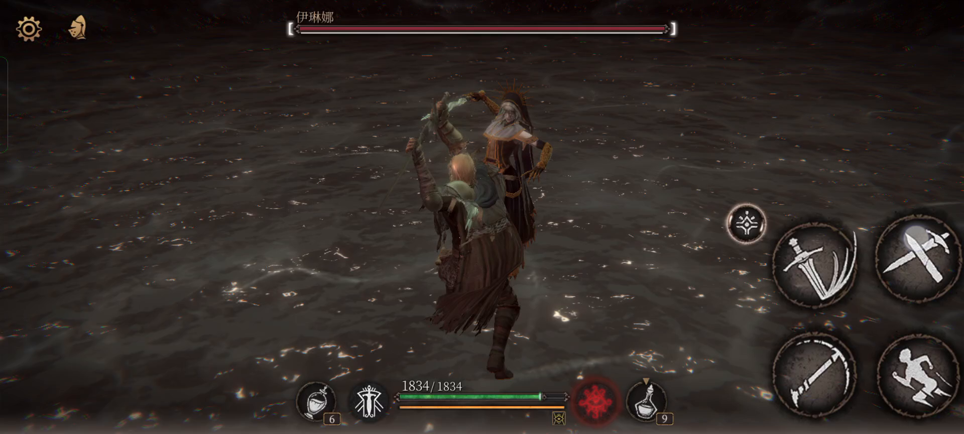 无伤弹反伊琳娜