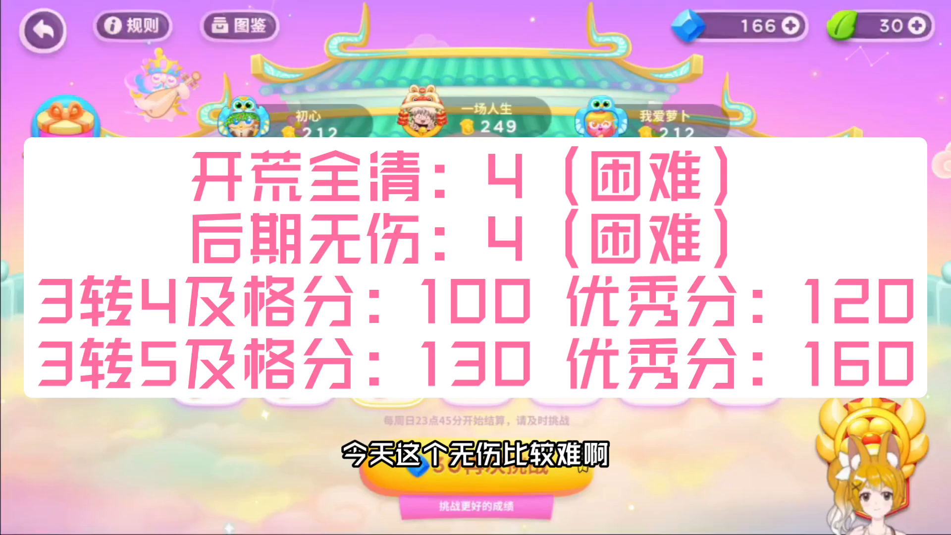 4月12日 周三 无伤162令牌攻略【保卫萝卜4周赛】截图