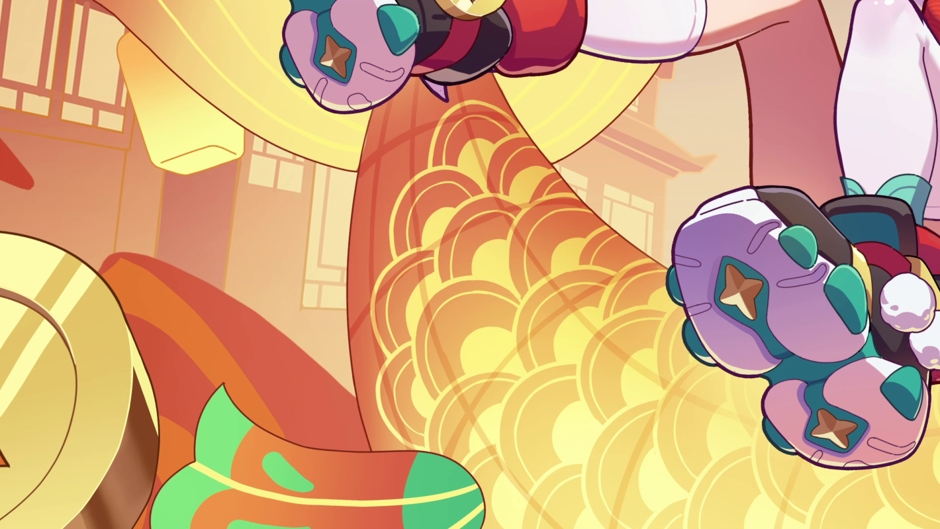 【盲盒派对】希艾姆「锦鲤呈响」服饰动态展示